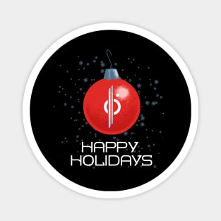 Happy Holidays - Ornament (Galactic) Magnet